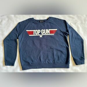 Forever 21 Paramount Pictures 2022 Top Gun Movie Sweatshirt Navy Blue Size L
